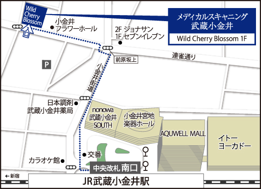 Map_武蔵小金井